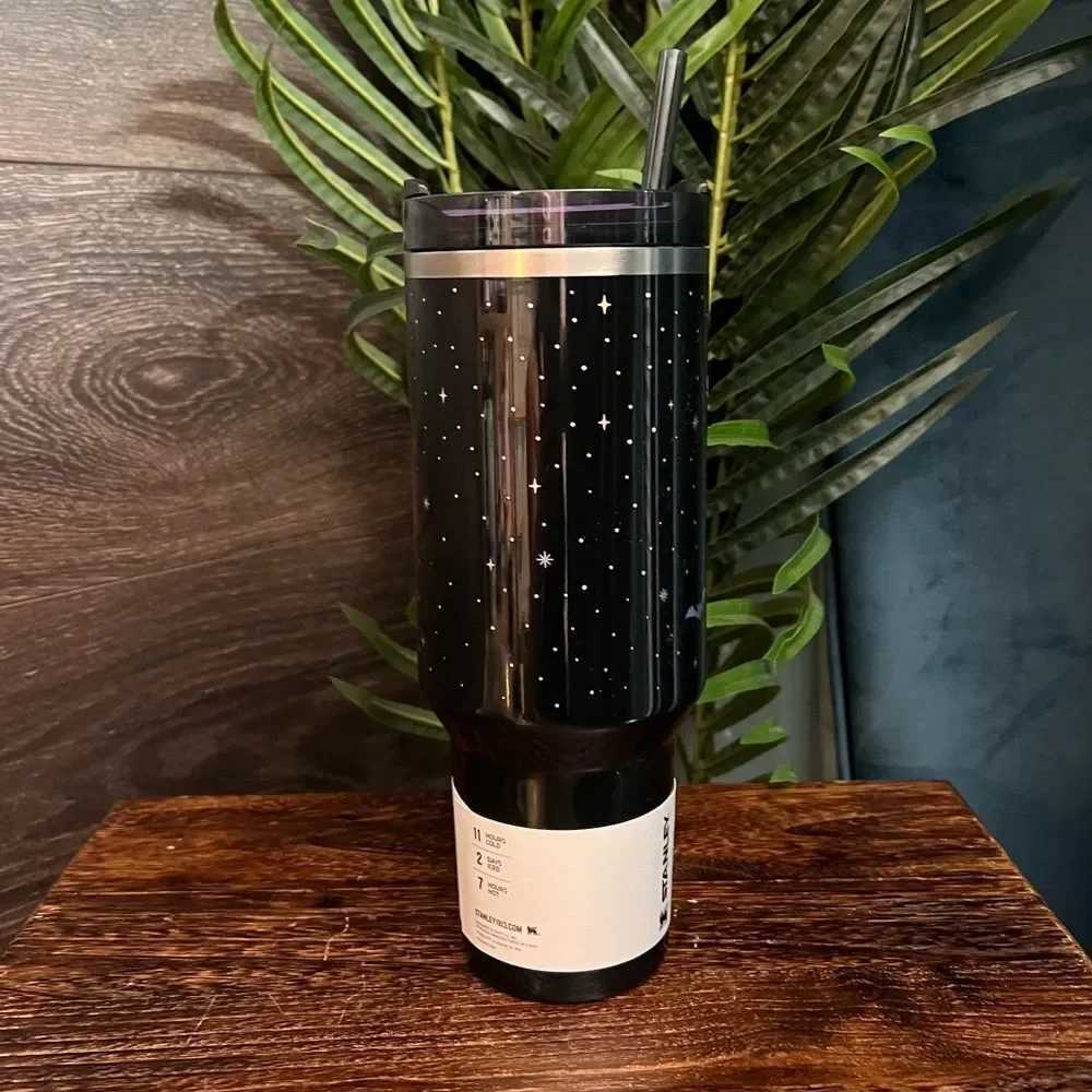 Stanley Halloween 40oz H2.0 Flowstate Quencher Tumbler in Spellcast Black. NWT! - Picture 8 of 11